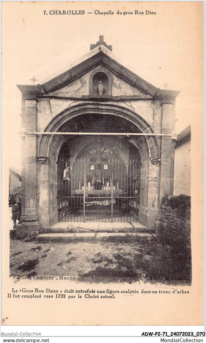 ADWP2-71-0130 - CHAROLLES - Chapelle Du Gros Bon Dieu  - Charolles