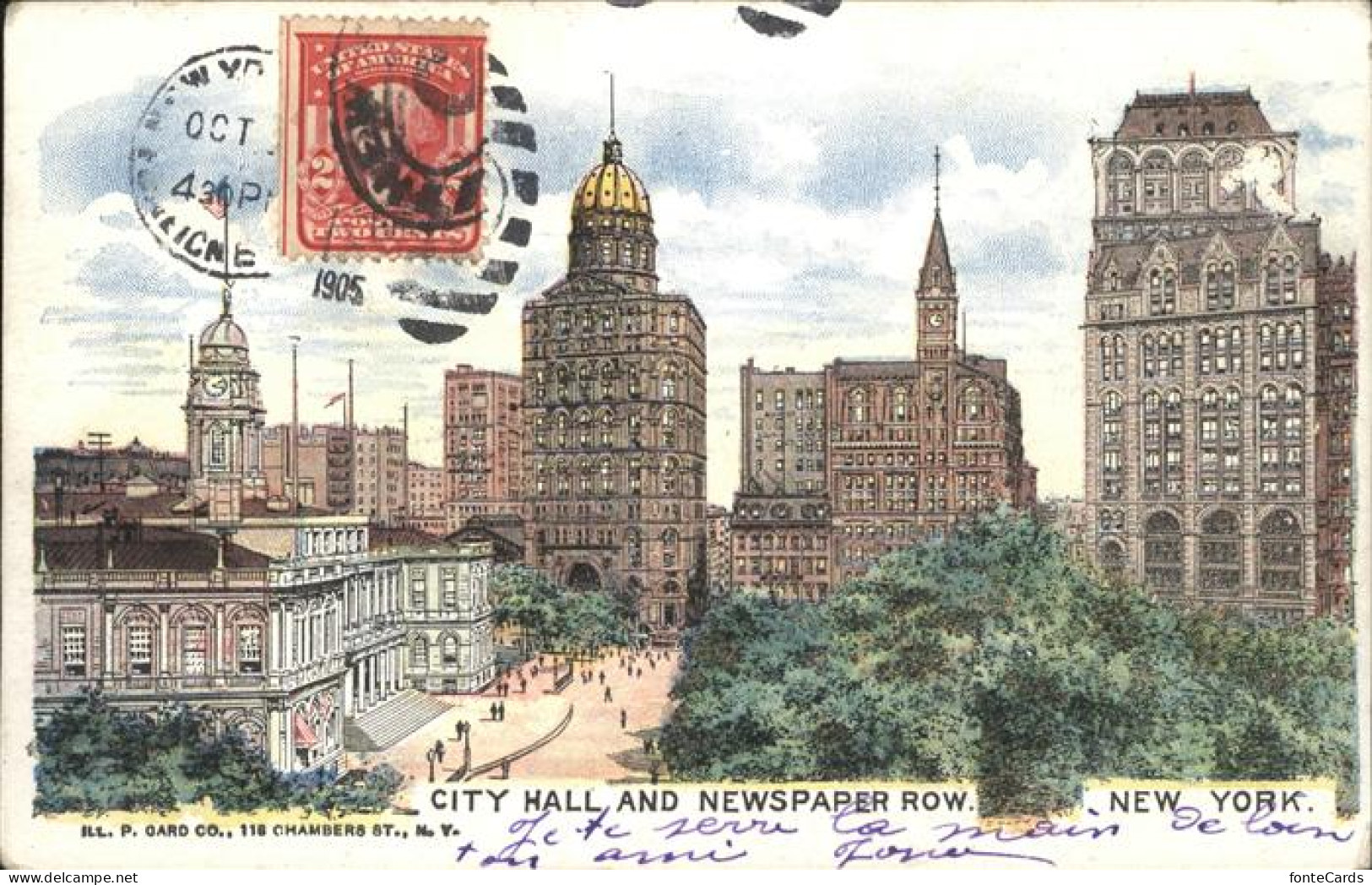 41326740 New_York_City City Hall And News Paper Row - Otros & Sin Clasificación