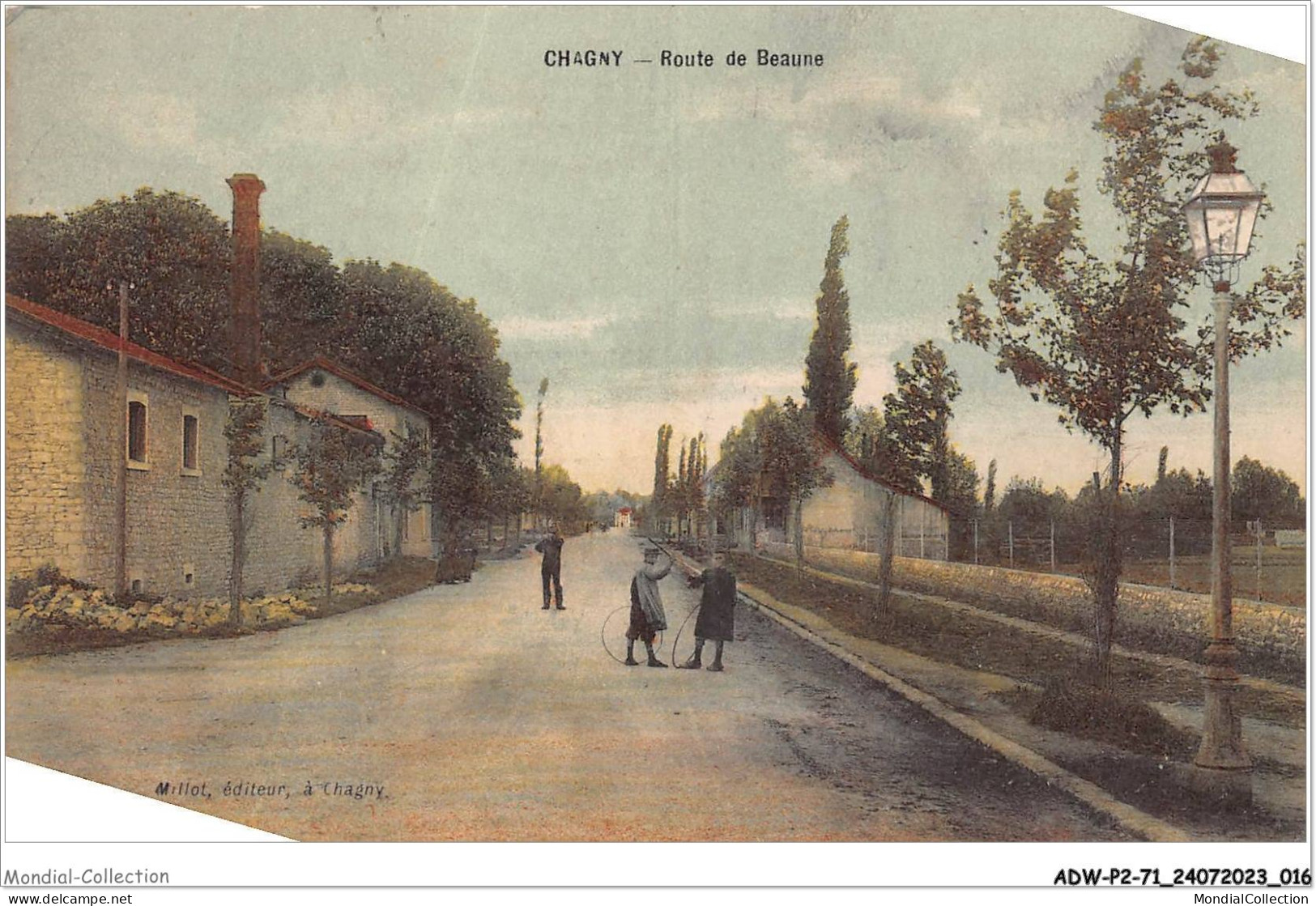 ADWP2-71-0103 - CHAGNY - Route De Beaune  - Chagny