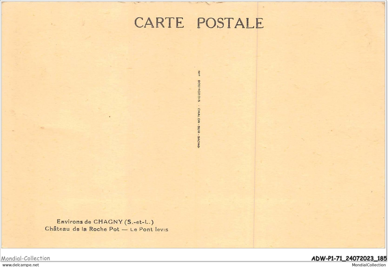 ADWP1-71-0093 - Environs-de - CHAGNY - Château De La Roche Pot   - Chagny