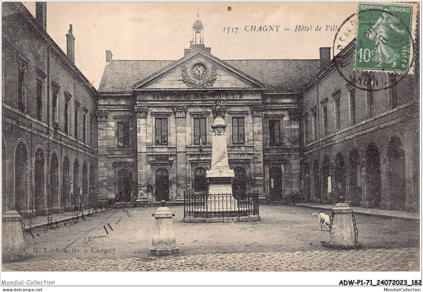 ADWP1-71-0092 - CHAGNY - Hôtel De Ville  - Chagny