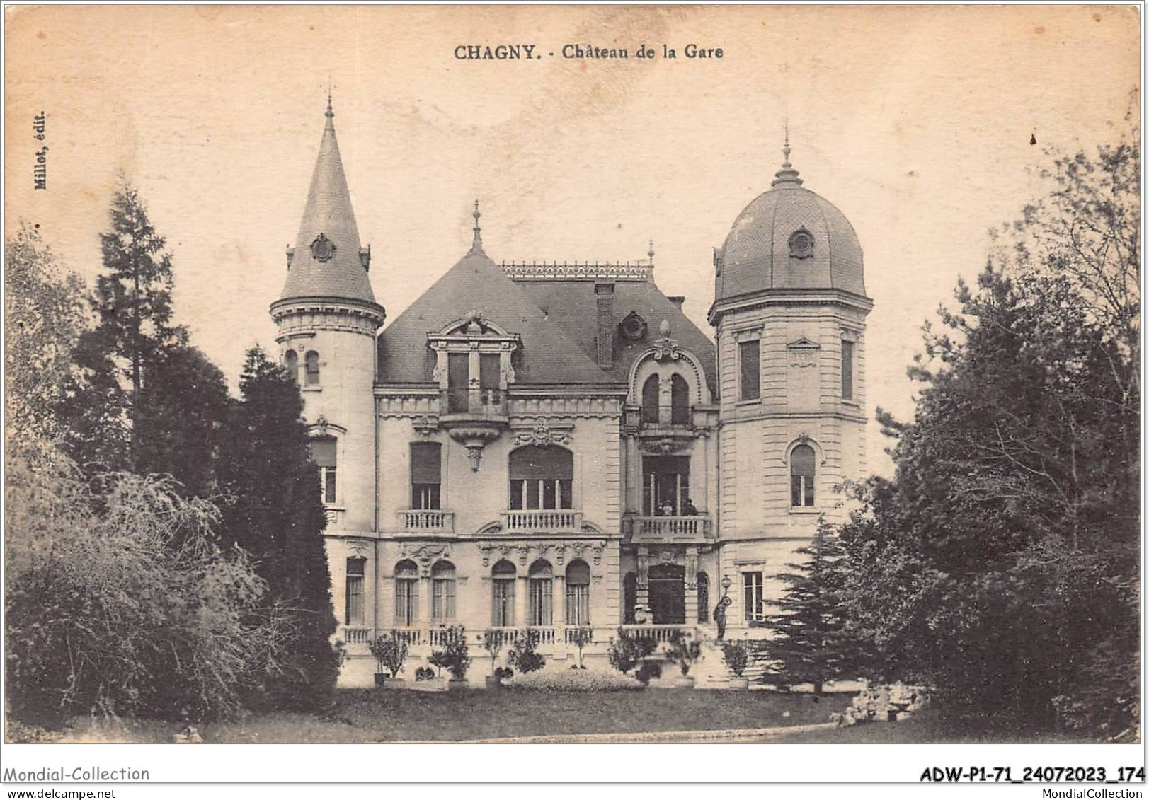 ADWP1-71-0088 - CHAGNY - Château De La Gare  - Chagny