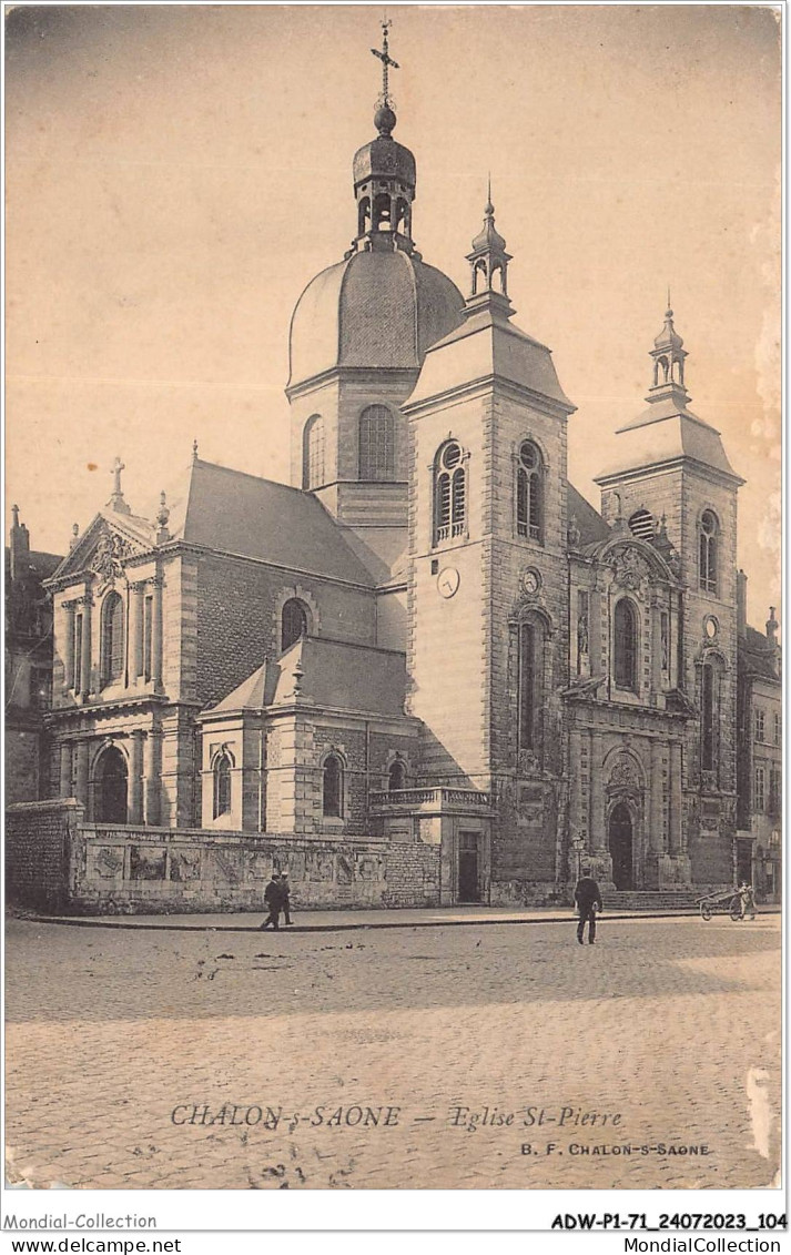 ADWP1-71-0053 - CHALON-S-SAONE - Eglise Saint-pierre  - Chalon Sur Saone