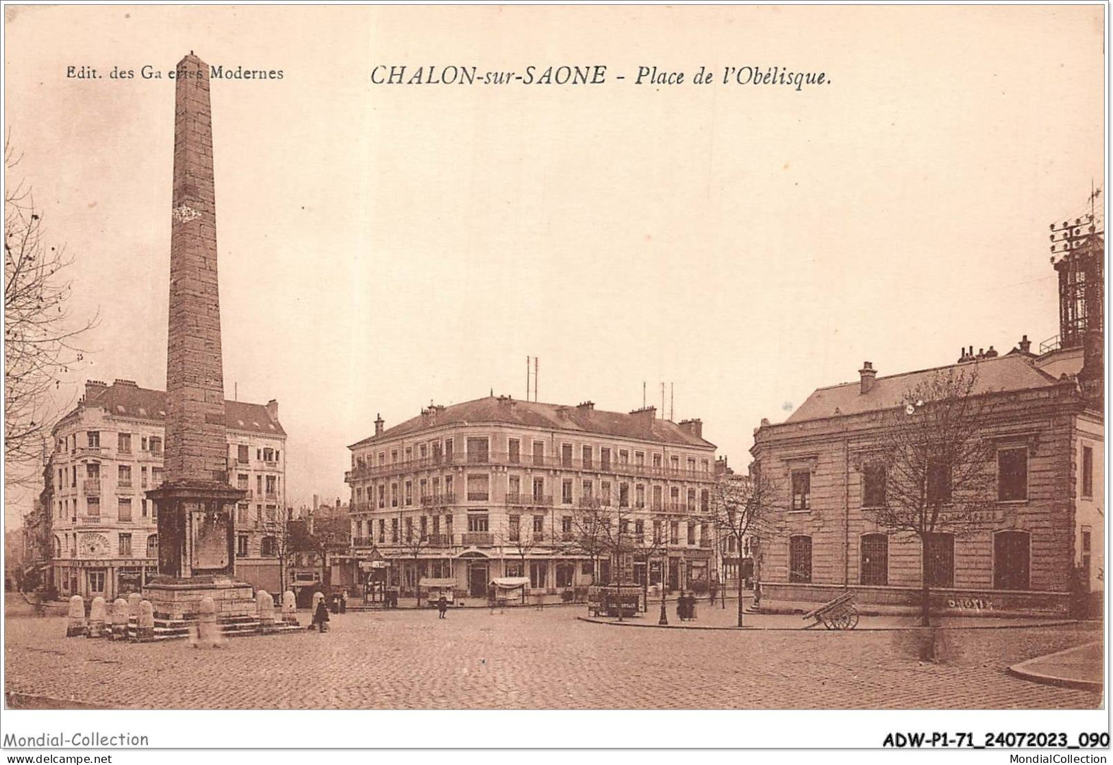 ADWP1-71-0046 - CHALON-SUR-SAONE - Place De L'obélisque  - Chalon Sur Saone