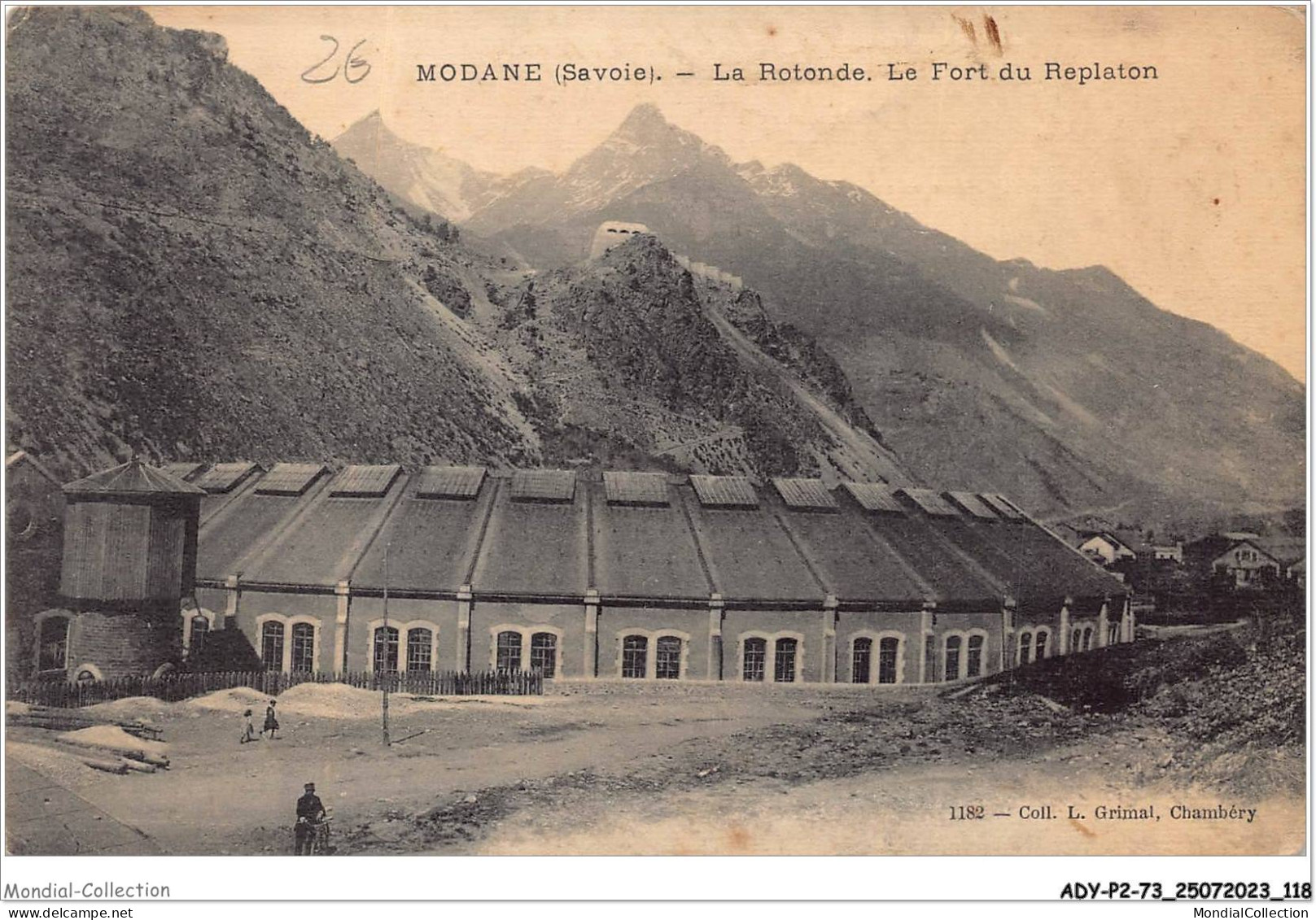 ADYP2-73-0150 - MODANE - La Rotonde - Le Fort Du Replaton  - Modane