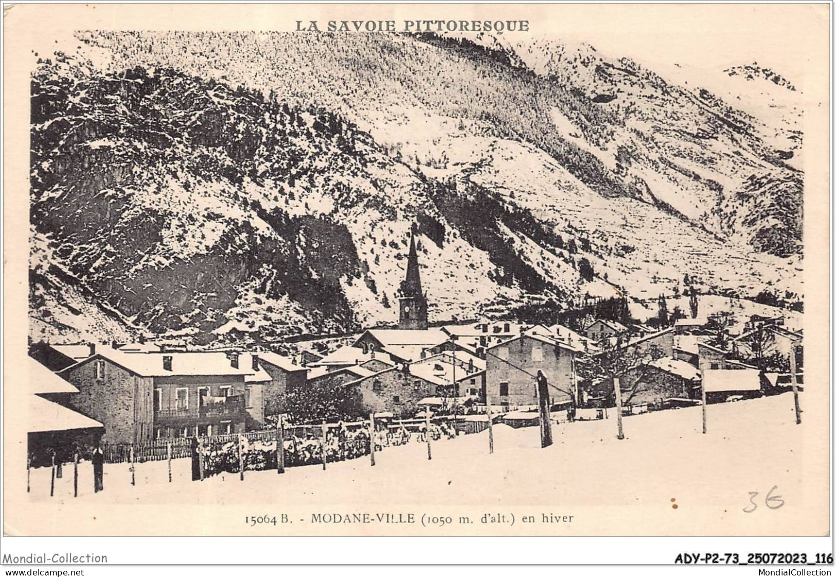 ADYP2-73-0149 - MODANE-VILLE - En Hiver  - Modane