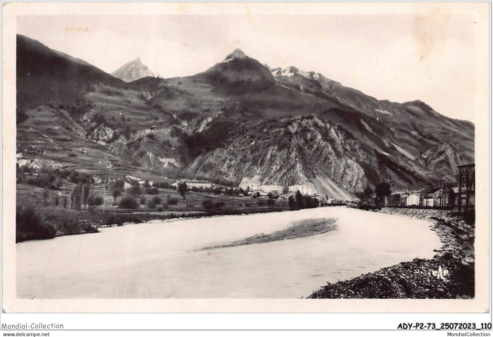 ADYP2-73-0146 - MODANE - Vue Sur L'arc Et Le Quartier De Loutraz  - Modane