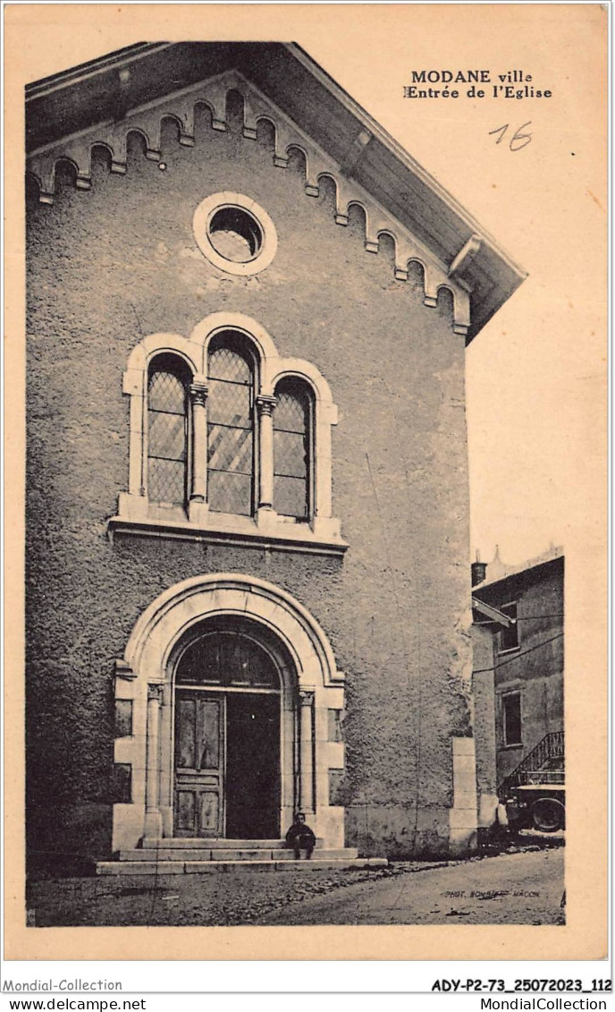 ADYP2-73-0147 - MODANE - Entrée De L'église  - Modane