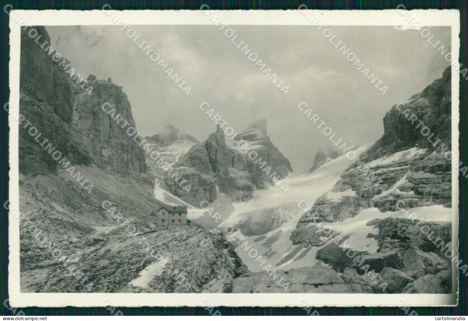 Trento Madonna Di Campiglio Rifugio Tuckett ABRASA Foto Cartolina MX3357 - Trento