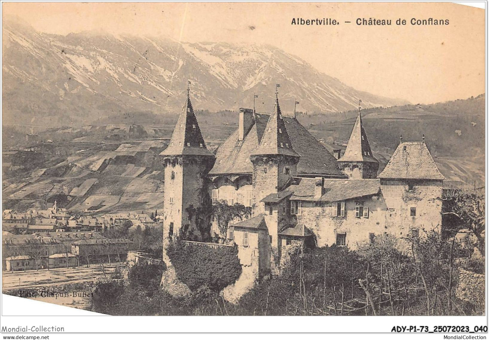 ADYP1-73-0021 - ALBERTVILLE - Château De CONFLANS - Albertville