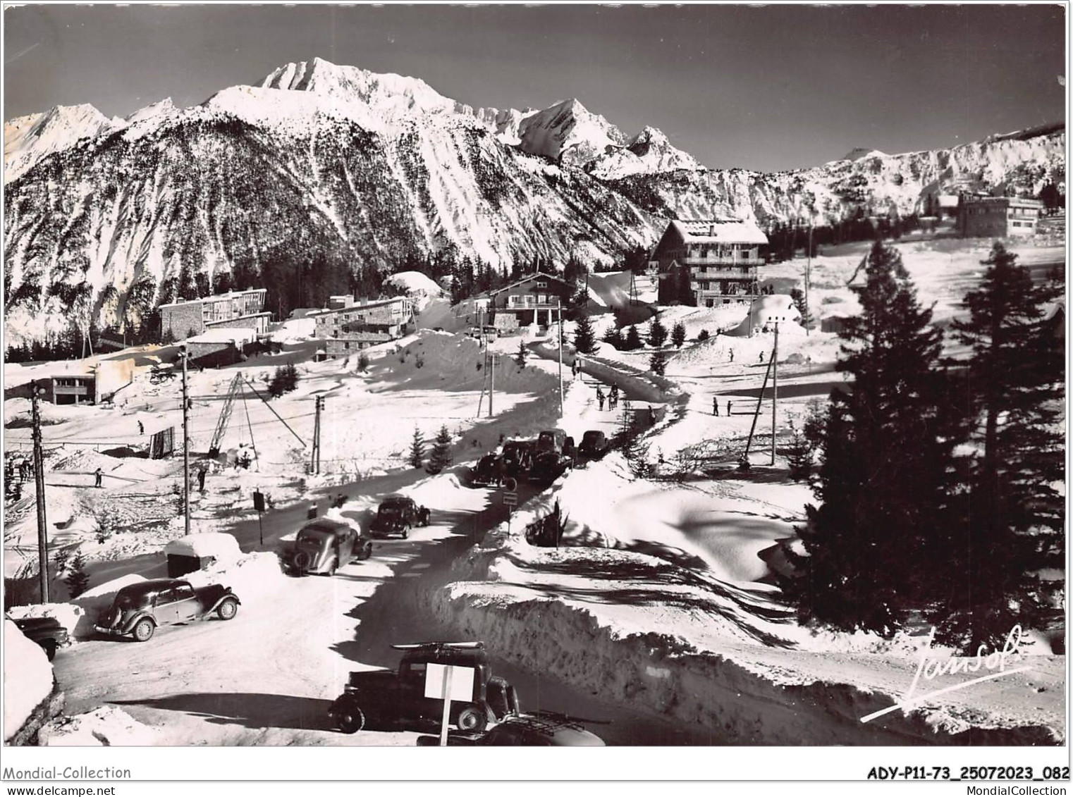 ADYP11-73-0898 - COURCHEVEL - Vue Générale De La Station  - Courchevel