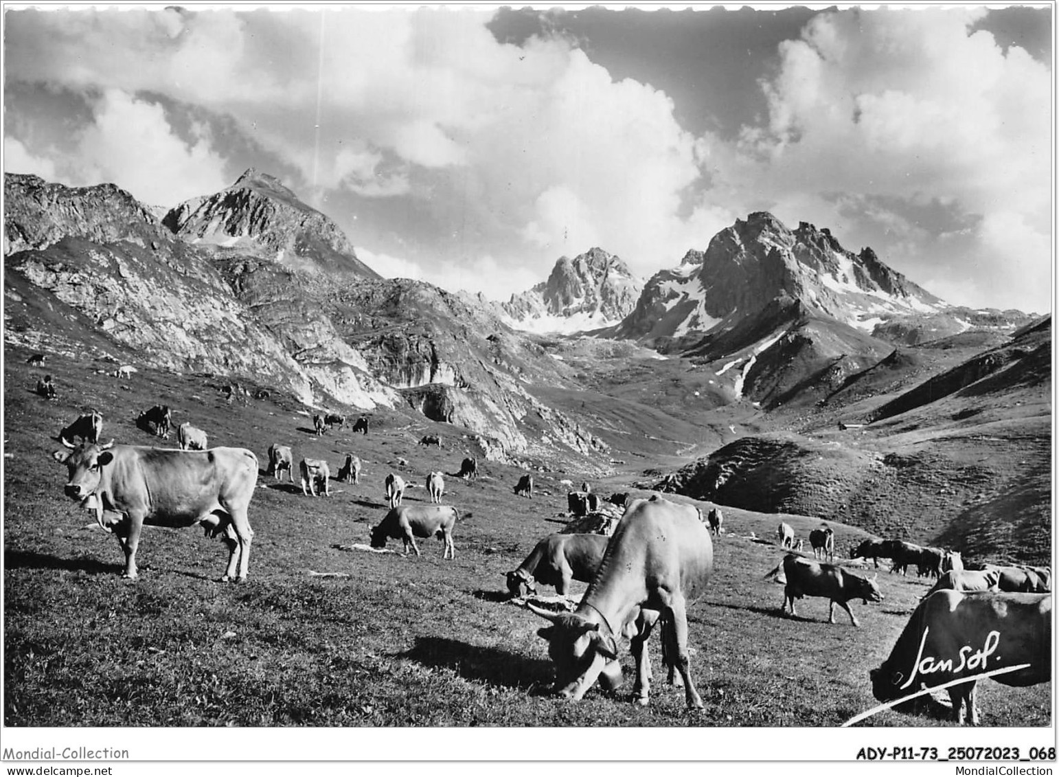 ADYP11-73-0891 - Les Troix Vallées - Vallée De Saint-bon - Au Environs De Moriond Et COURCHEVEL - Rocher De La Peche   - Courchevel