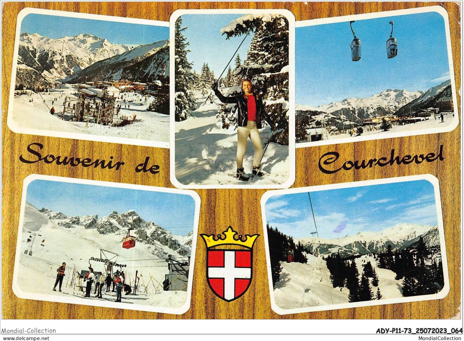 ADYP11-73-0889 - Souvenir De COURCHEVEL  - Courchevel