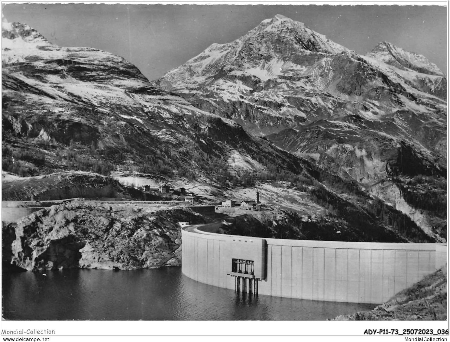 ADYP11-73-0875 - Barrages De TIGNES - Dôme De La Sache Et Mont Pourri  - Albertville
