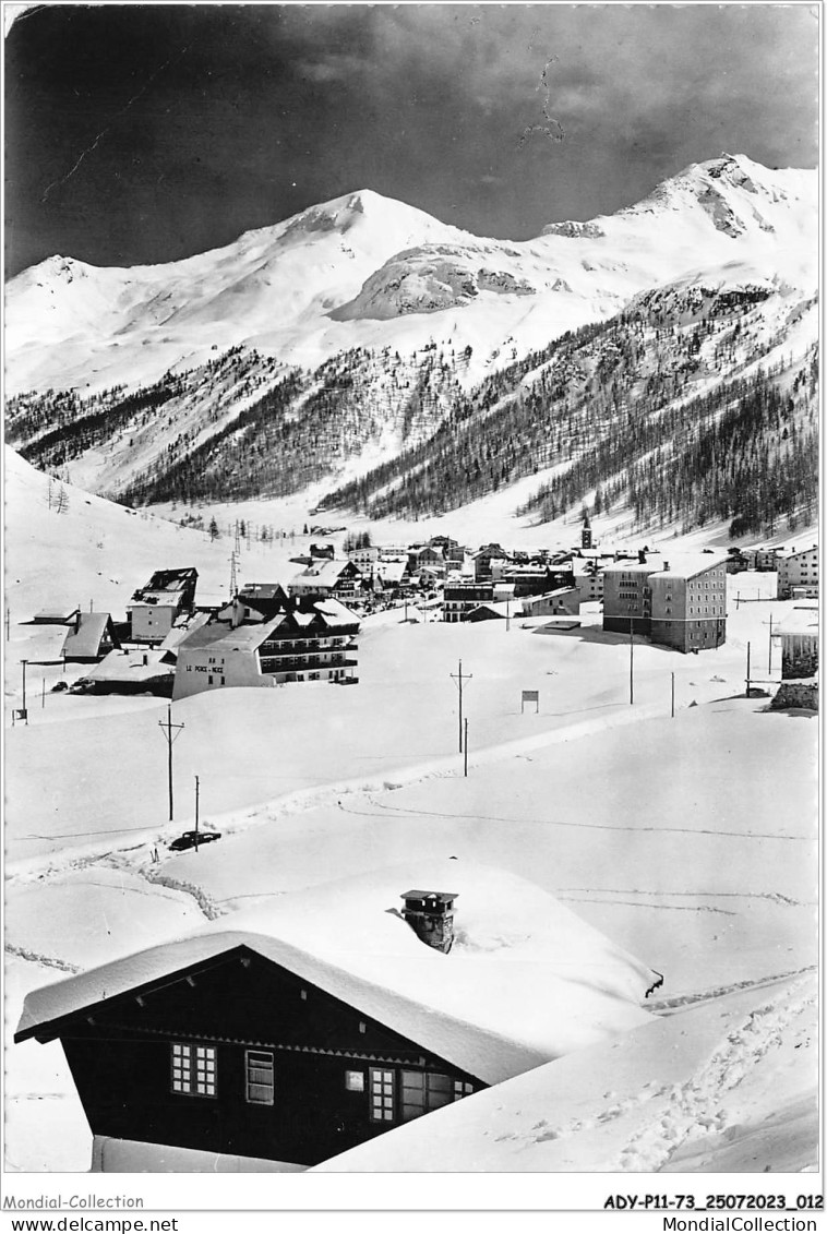 ADYP11-73-0863 - VAL-D'ISERE - La Station - Au Loin Le Signal De L'iseran  - Val D'Isere