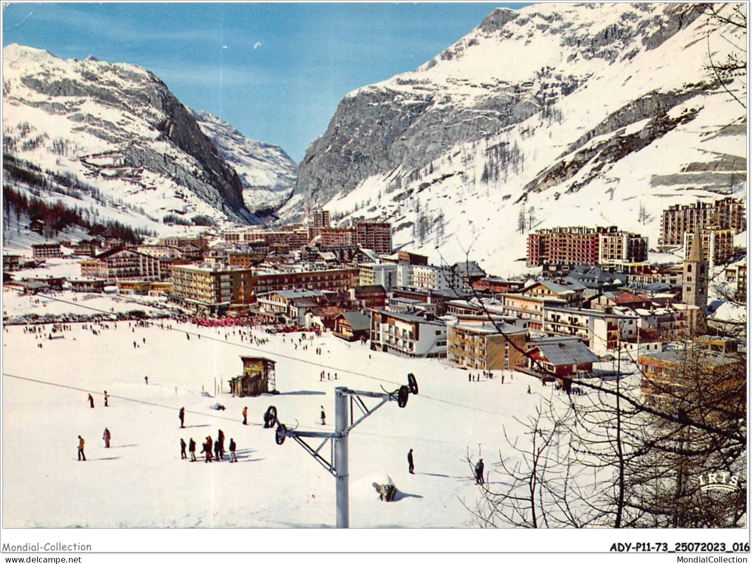 ADYP11-73-0865 - VAL D'ISERE - Vue Générale - La Daille Et La Clue De L'isère  - Val D'Isere