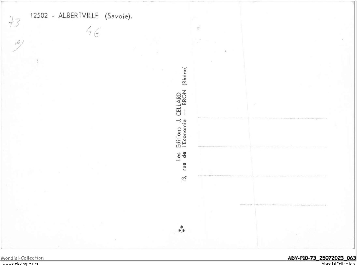 ADYP10-73-0841 - ALBERTVILLE  - Albertville