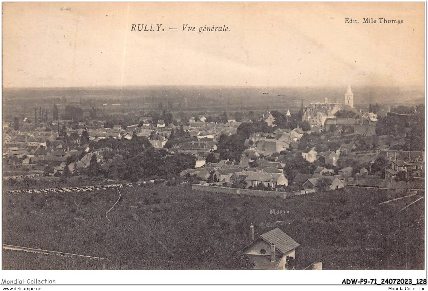 ADWP9-71-0859 - RULLY - Vue Générale  - Chalon Sur Saone