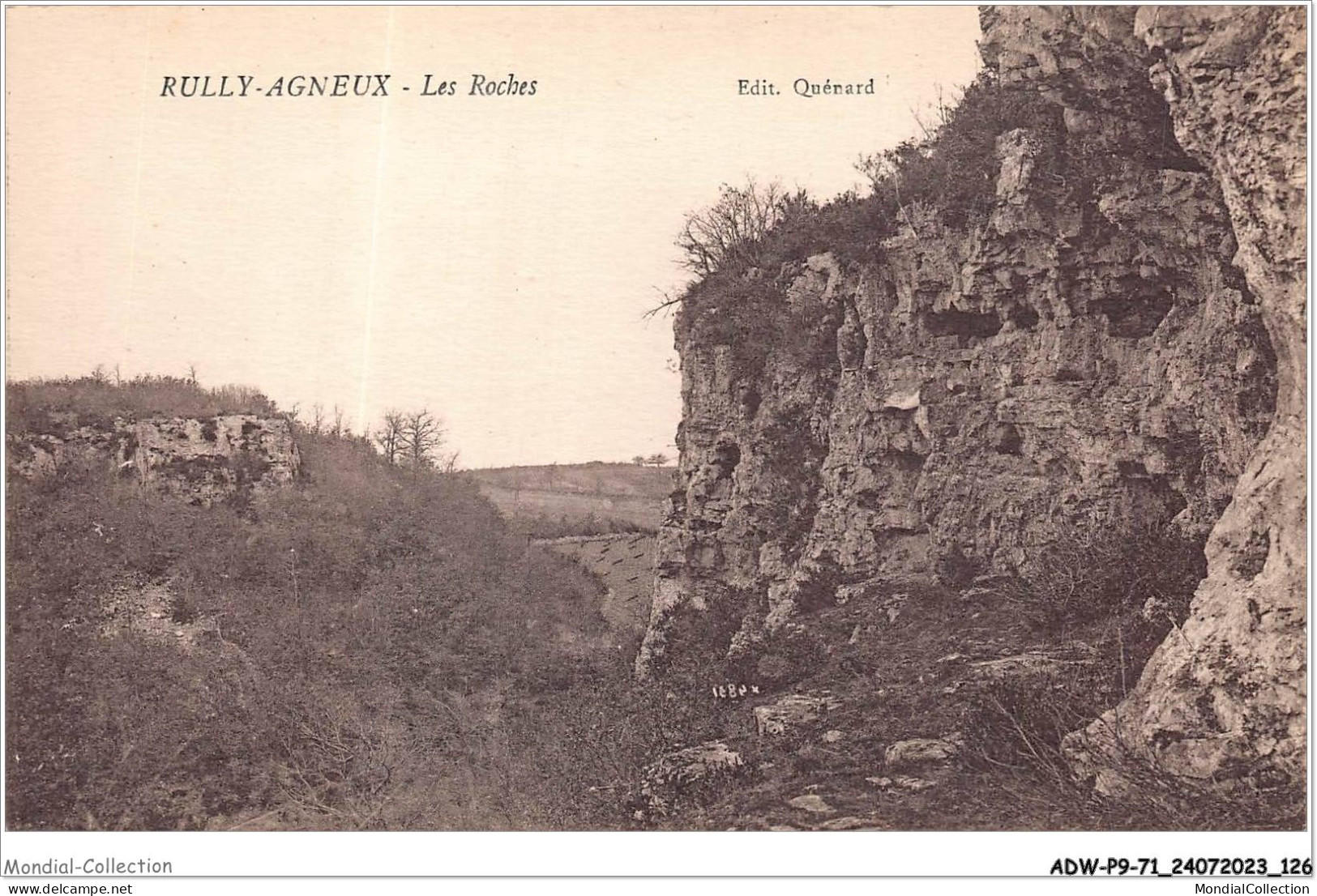 ADWP9-71-0858 - RULLY - Agneux - Les Roches  - Chalon Sur Saone
