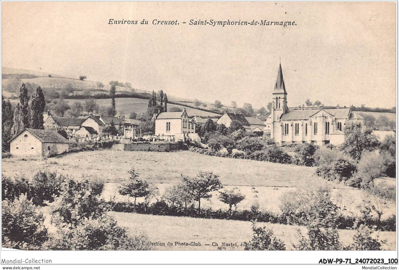 ADWP9-71-0845 - Environs Du CREUSOT - Saint-symphorien-de-marmagne  - Le Creusot