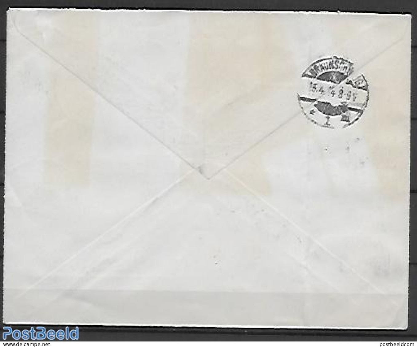 Albania 1914 Registred Letter To The Still Existing Stamp Trade Fa. Borek In Braunschweig., Postal History - Albanië