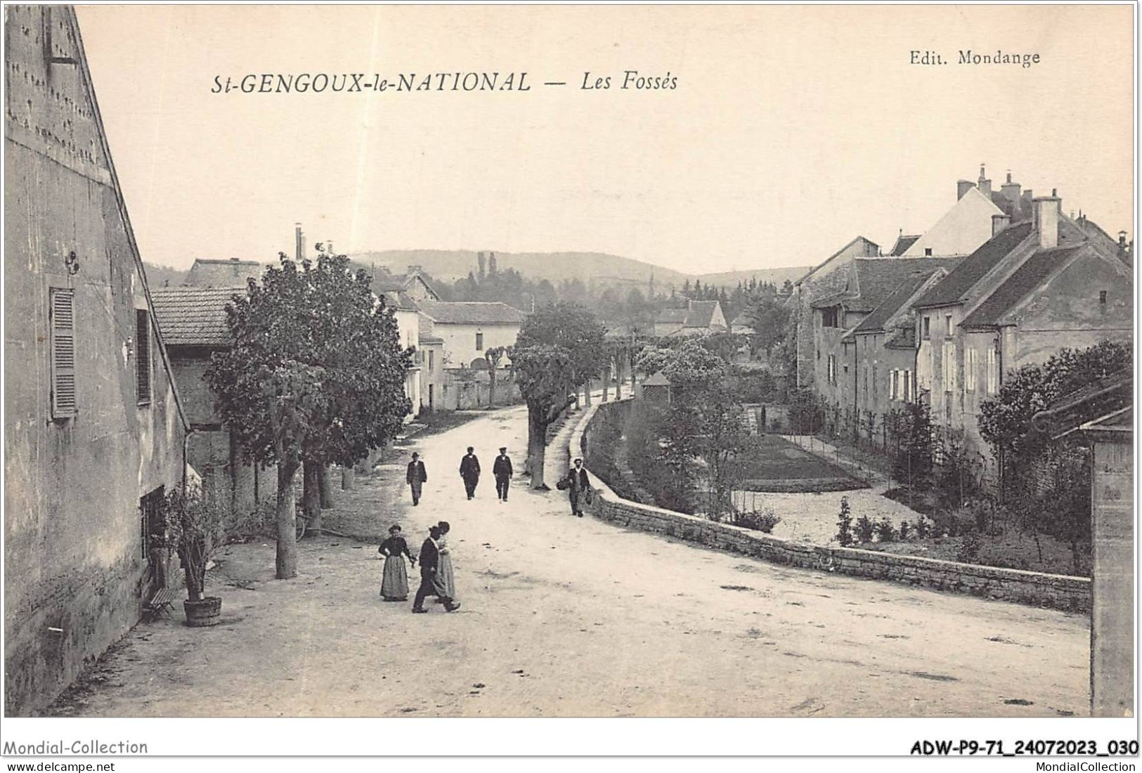 ADWP9-71-0810 - SAINT-GENGOUX-LE-NATIONAL - Les Fossés - Chalon Sur Saone