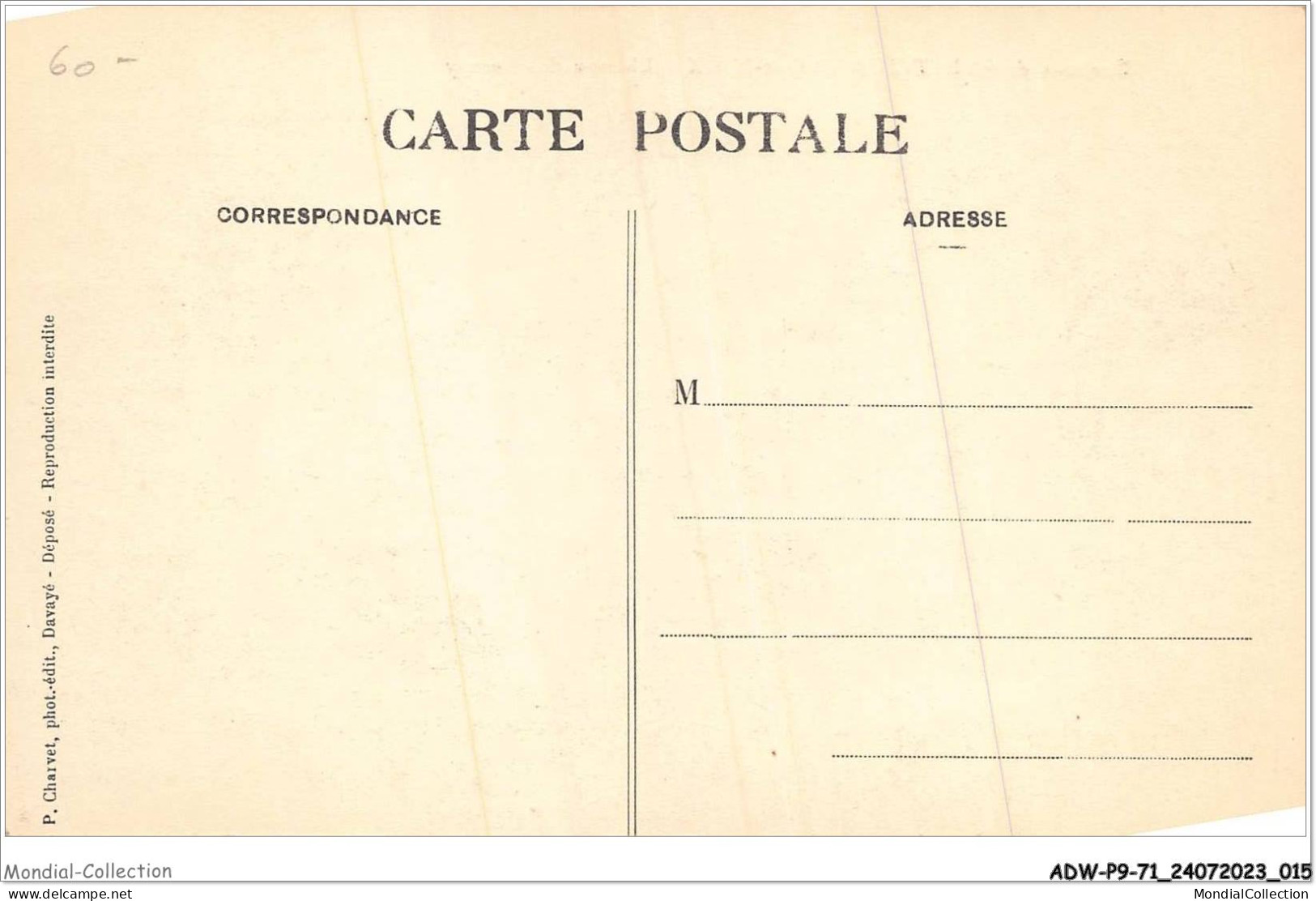 ADWP9-71-0802 - Environs De SAINT-BONNET-DE-JOUX - Château De Mornay  - Charolles