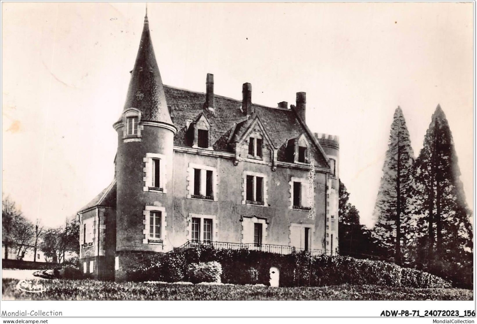 ADWP8-71-0773 - SAINT-AGNAN - Le Château De La Bondue  - Charolles