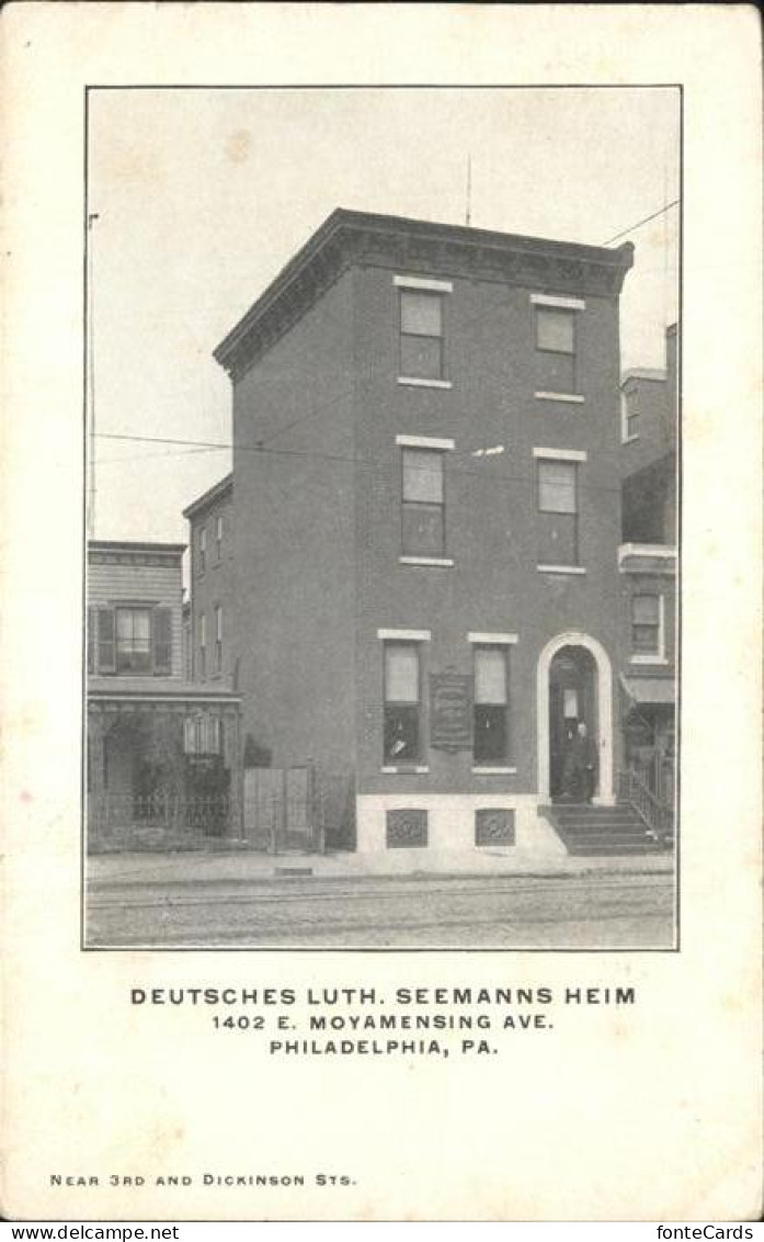 41326697 Philadelphia Pennsylvania Deutsches Luth. Seemanns Heim Philadelphia Pe - Other & Unclassified