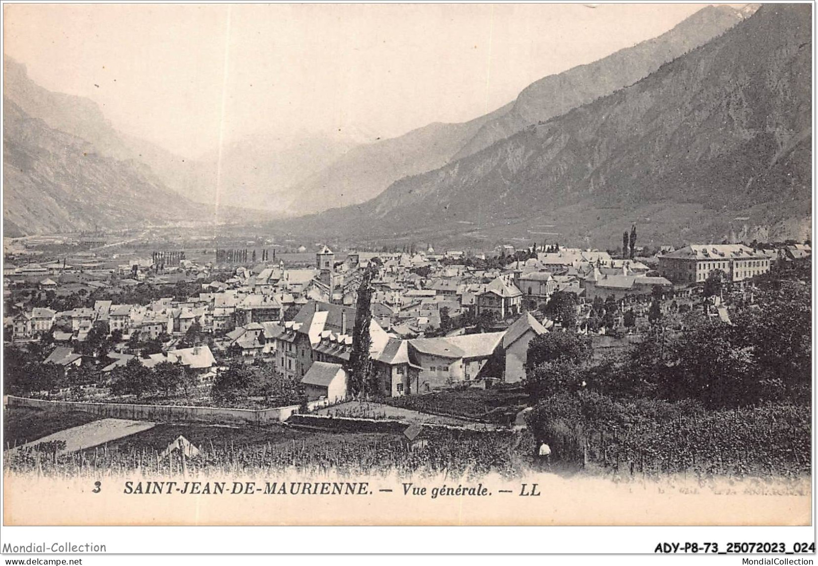 ADYP8-73-0658 - SAINT-JEAN-DE-MAURICE - Vue Générale  - Saint Jean De Maurienne