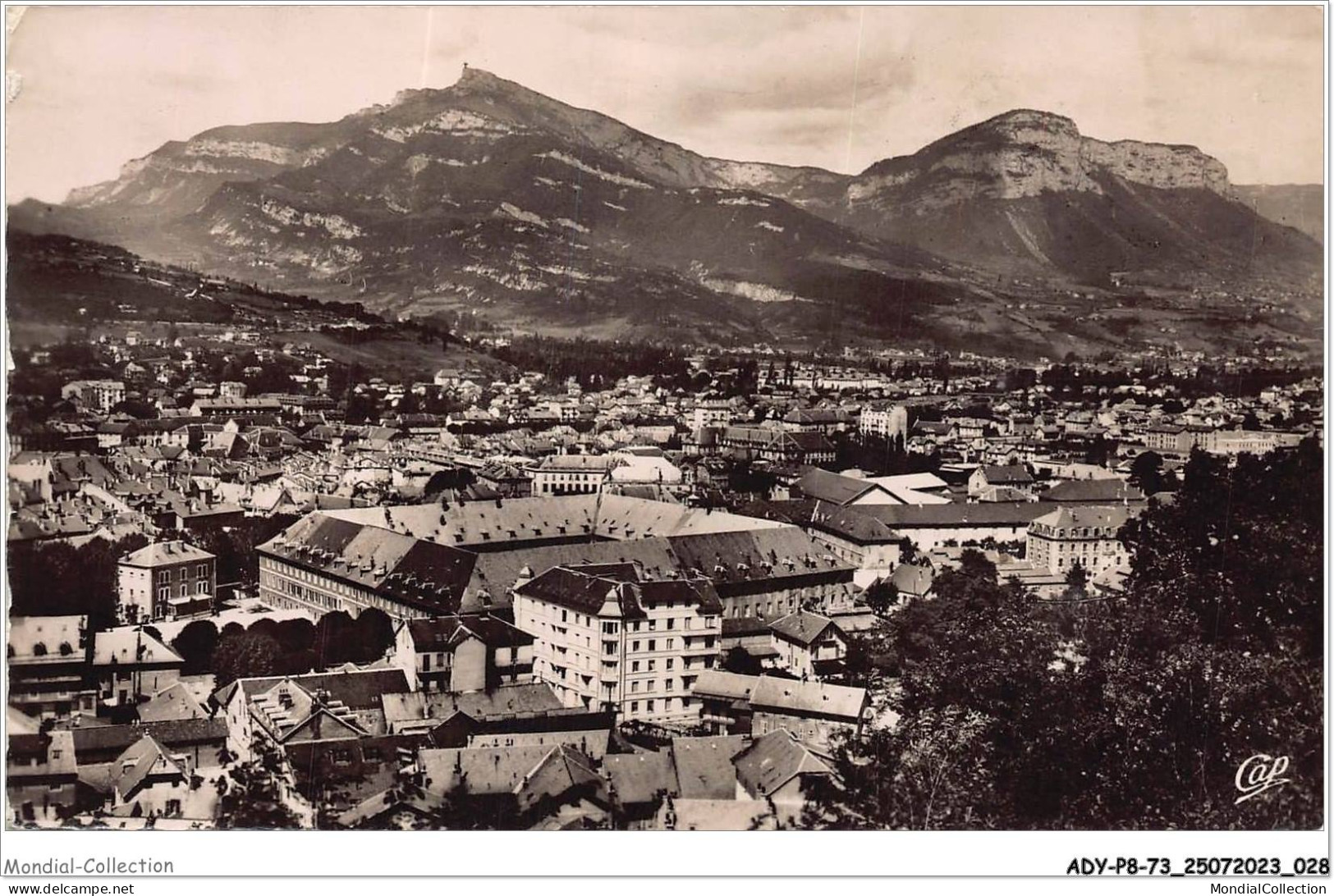 ADYP8-73-0660 - CHAMBERY - Vue Générale Et Le Nivolet  - Chambery