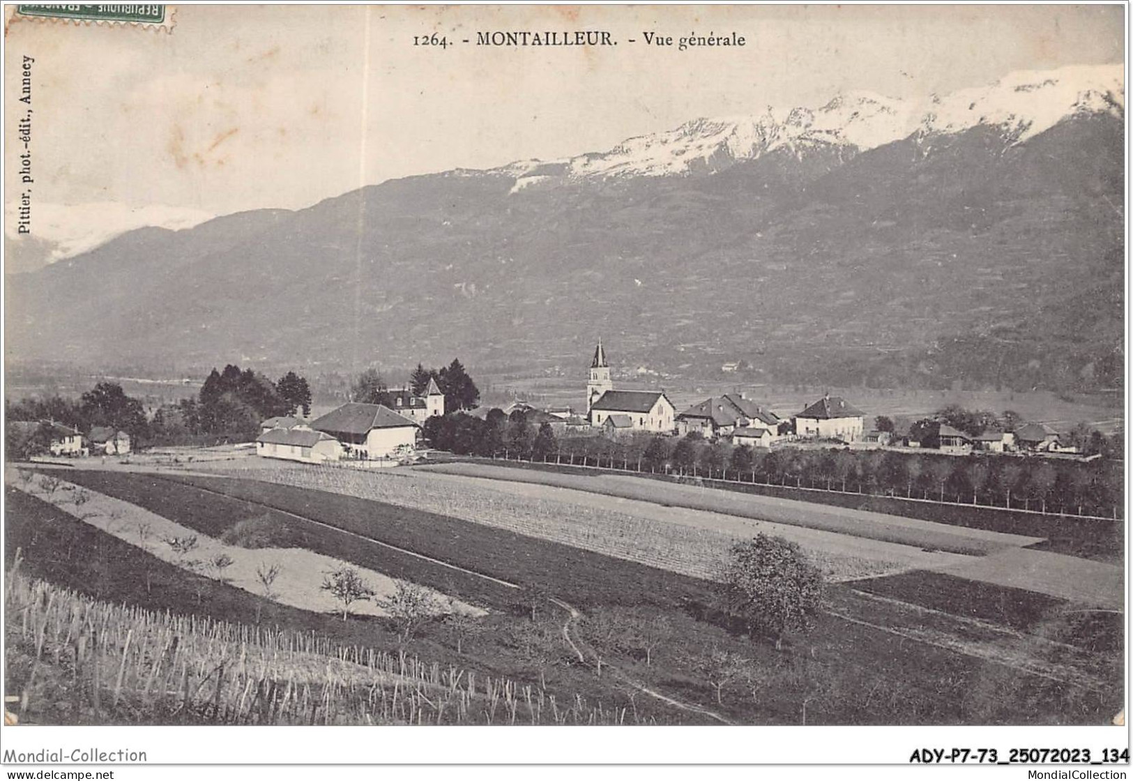 ADYP7-73-0625 - Montailleur - Vue Générale  - Gresy Sur Isere