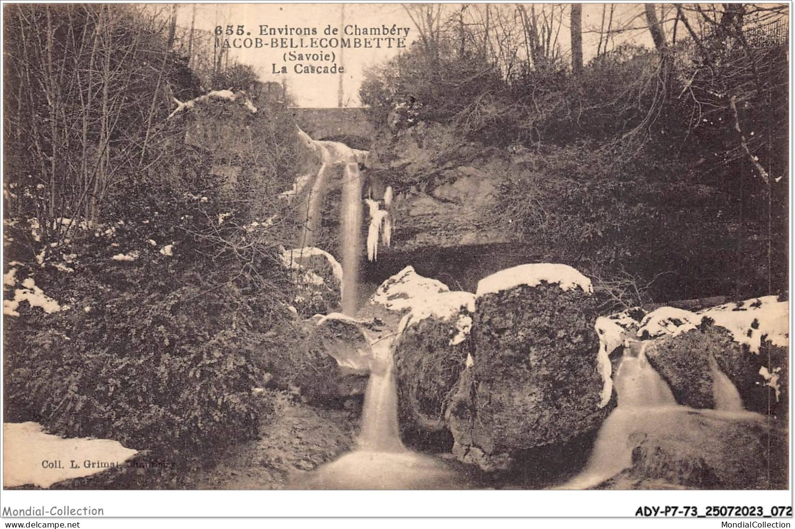 ADYP7-73-0594 - Environs De CHAMBERY - Jacob Bellecombette - La Cascade - Chambery