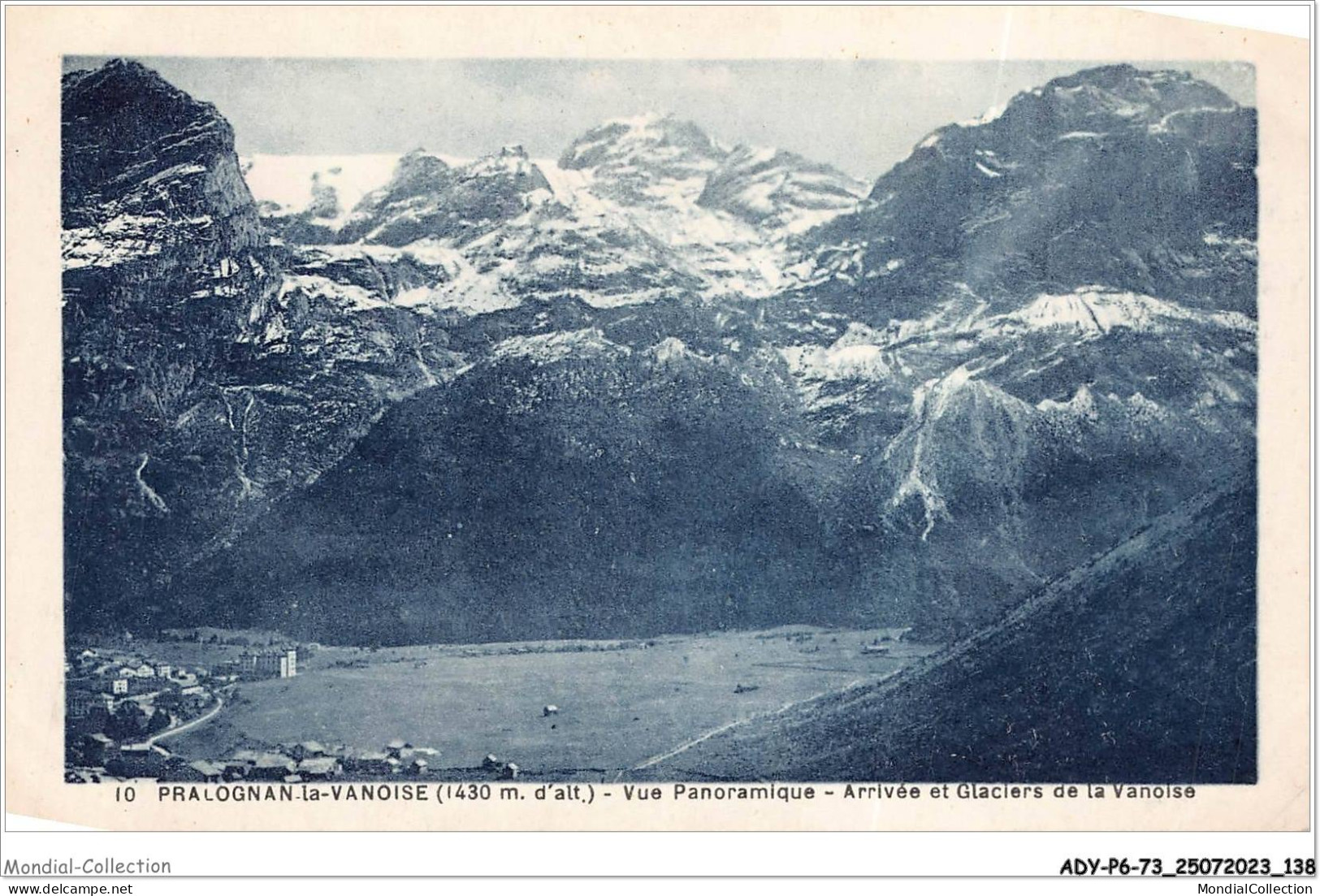 ADYP6-73-0530 - PRALOGNAN-LA-VANOISE - Vue Panoramique - Arrivée Et Glaciers De La Vanoise  - Pralognan-la-Vanoise