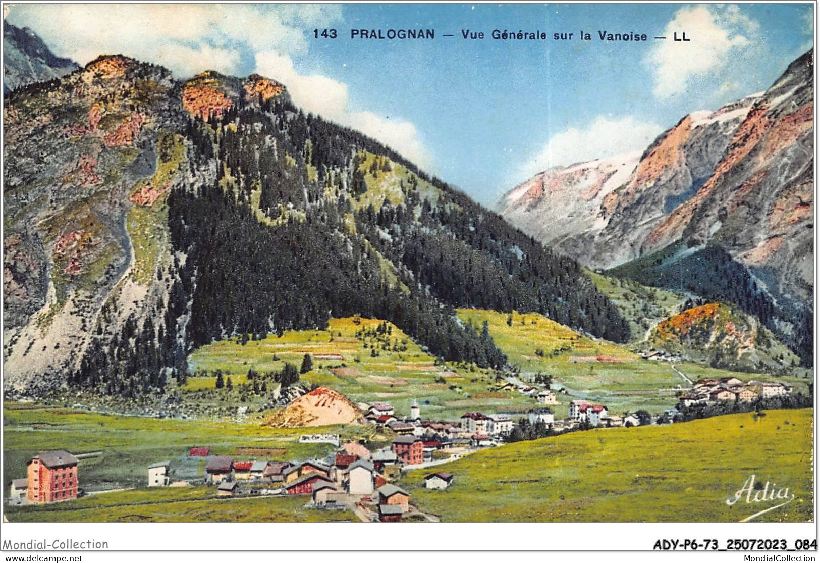 ADYP6-73-0503 - PRALOGNAN - Vue Générale Sur La Vanoise  - Pralognan-la-Vanoise