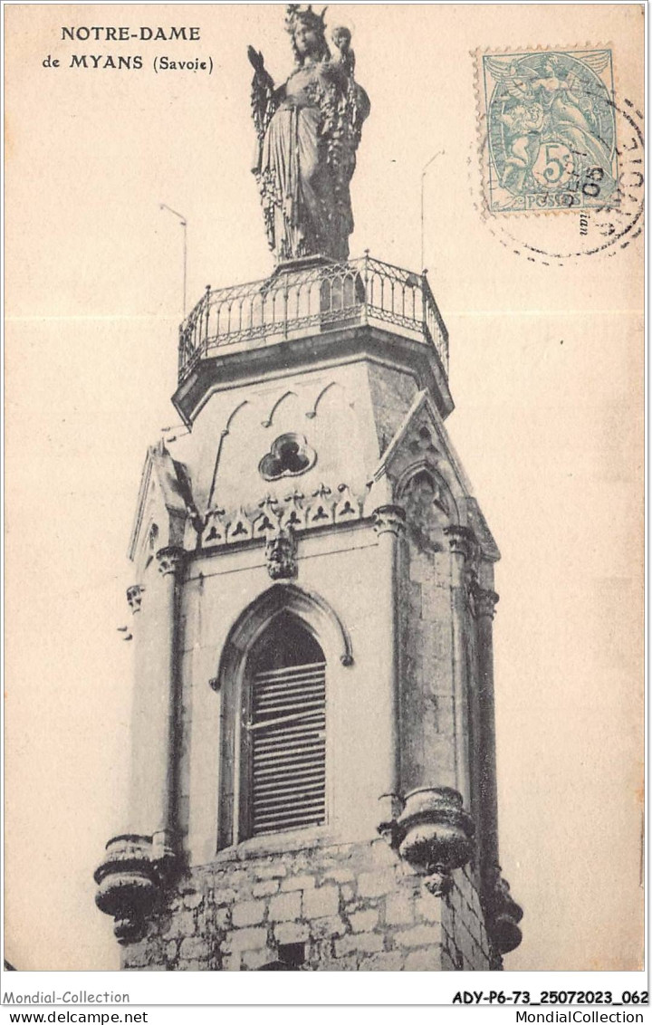 ADYP6-73-0492 - Notre-dame De MYANS  - Chambery