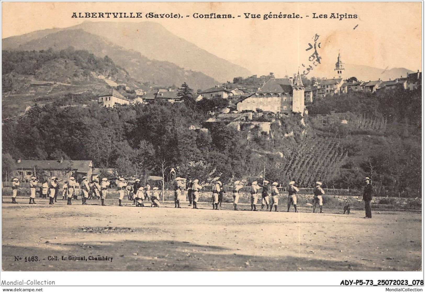 ADYP5-73-0413 - ALBERTVILLE - Conflans - Vue Générale - Les Alpins  - Albertville