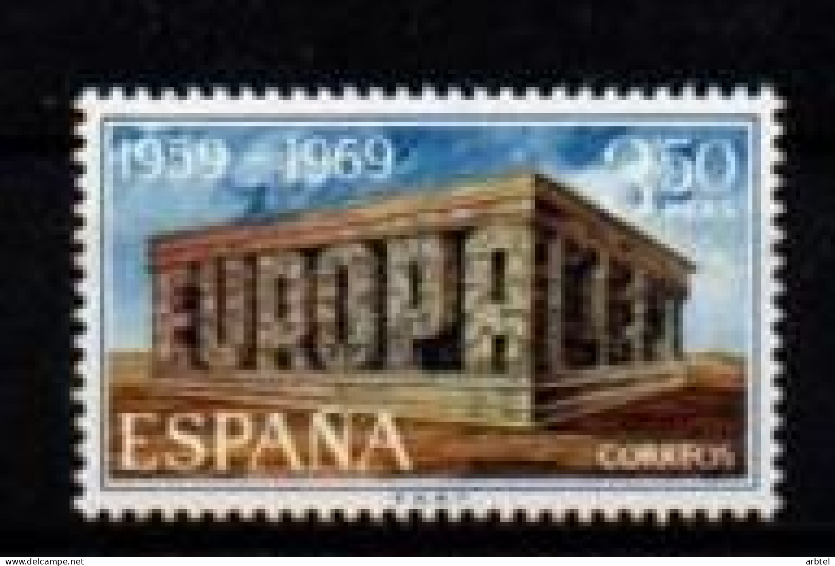 ESPAÑA EUROPA CEPT 1969 - 1959