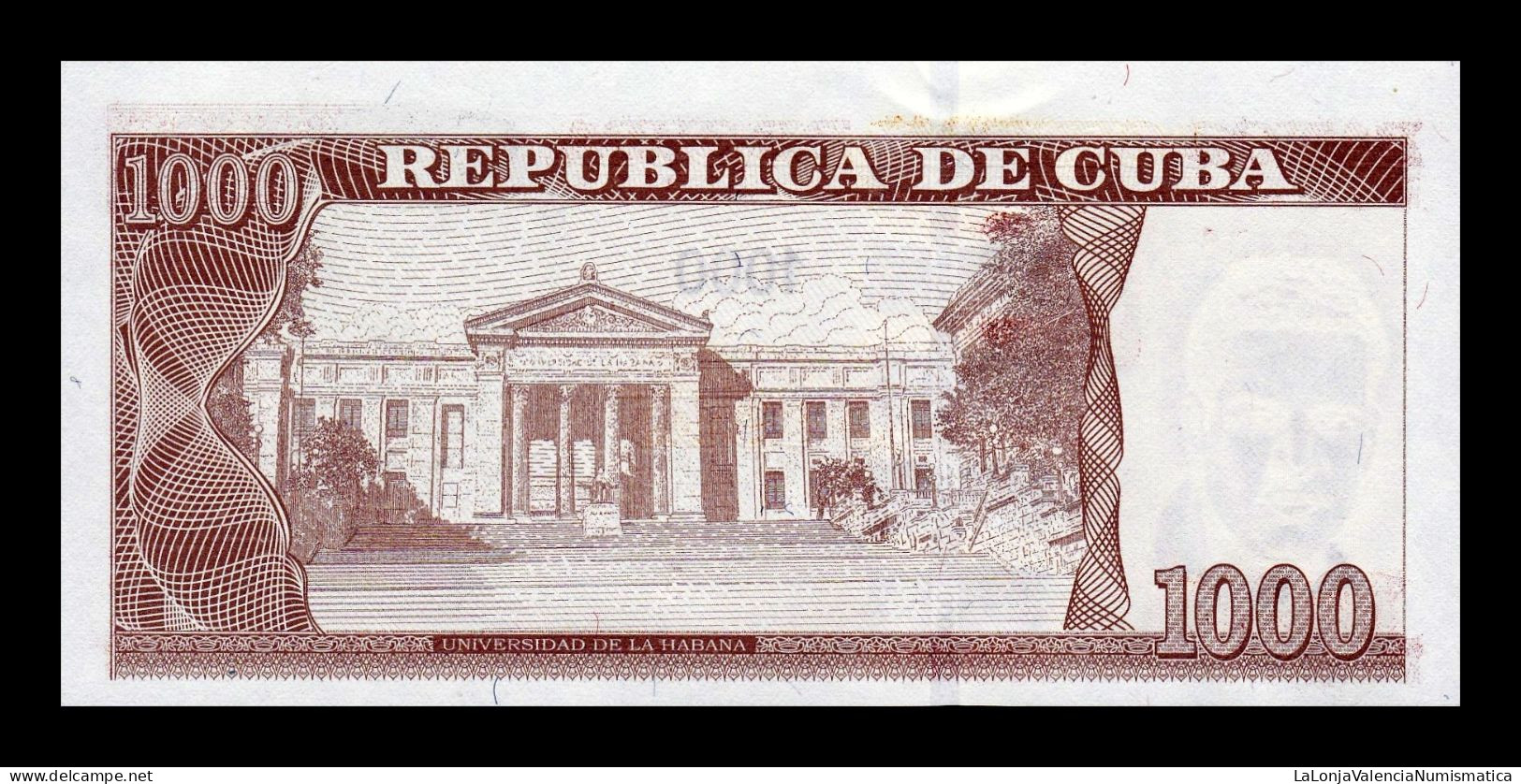 Cuba 1000 Pesos Julio Antonio Mella 2023 Pick 132Cr Replacement Sc Unc - Kuba