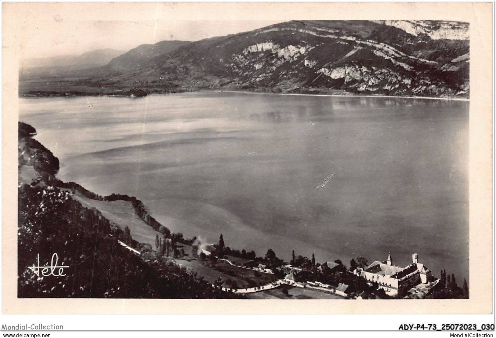 ADYP4-73-0287 - AIX-LES-BAINS - Abbaye De Hautecombe - Le Lac Du Bourget  - Aix Les Bains