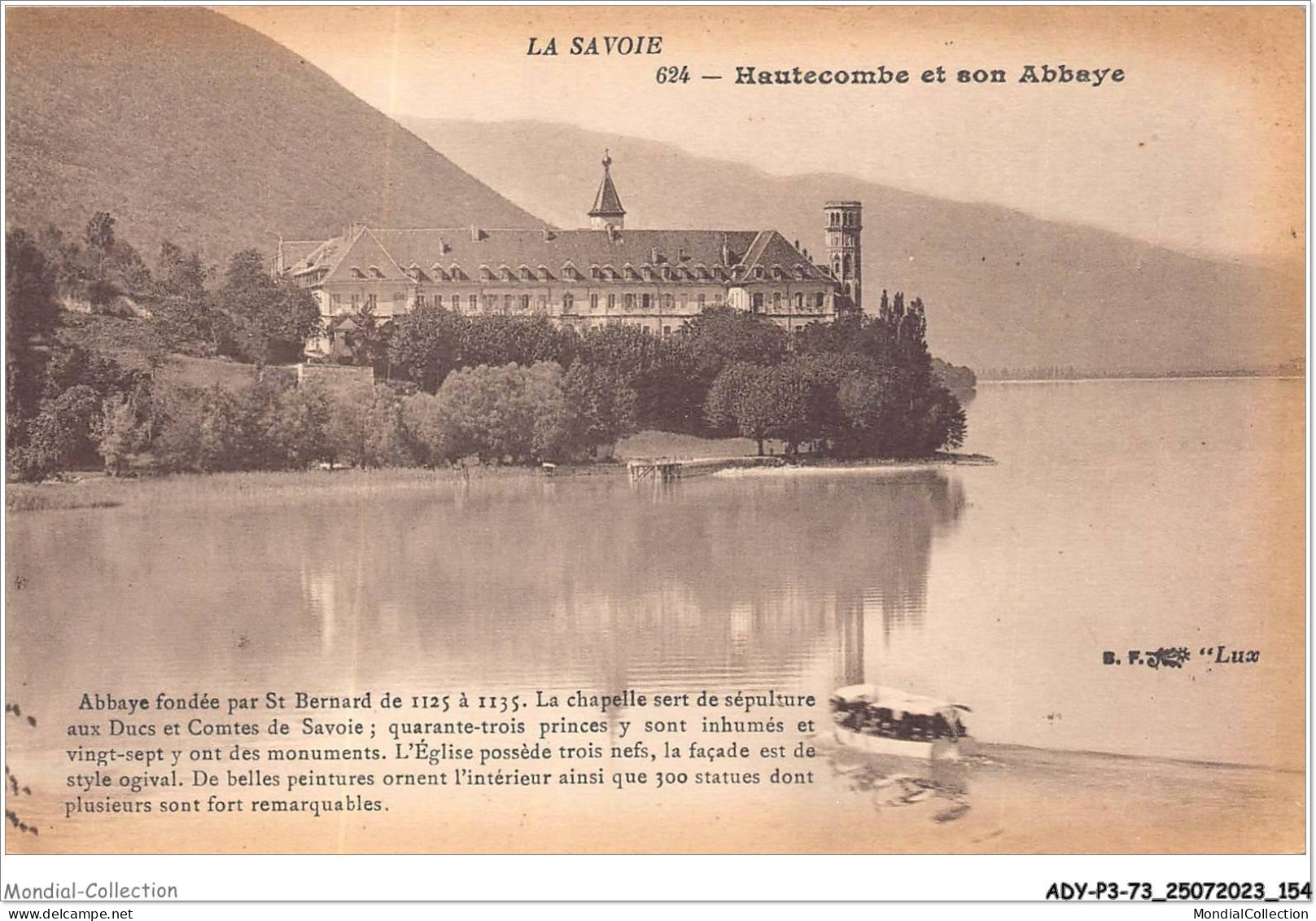 ADYP3-73-0264 - HAUTECOMBE Et Son Abbaye  - Aix Les Bains