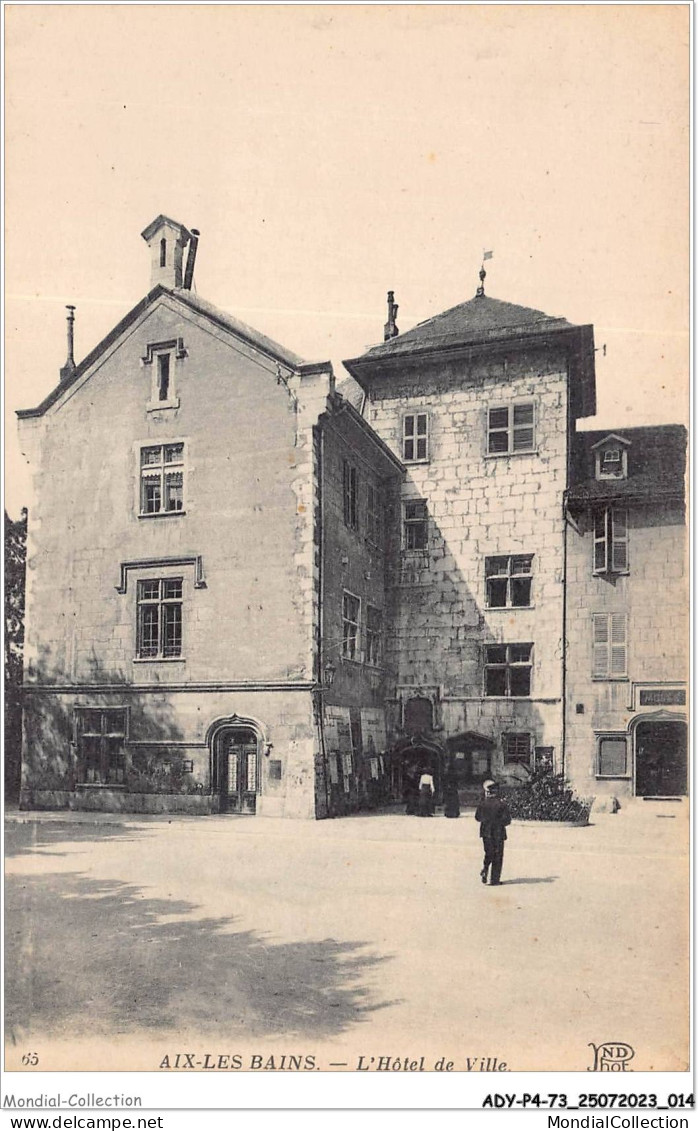 ADYP4-73-0279 - AIX-LES-BAINS - L'hôtel De Ville  - Aix Les Bains