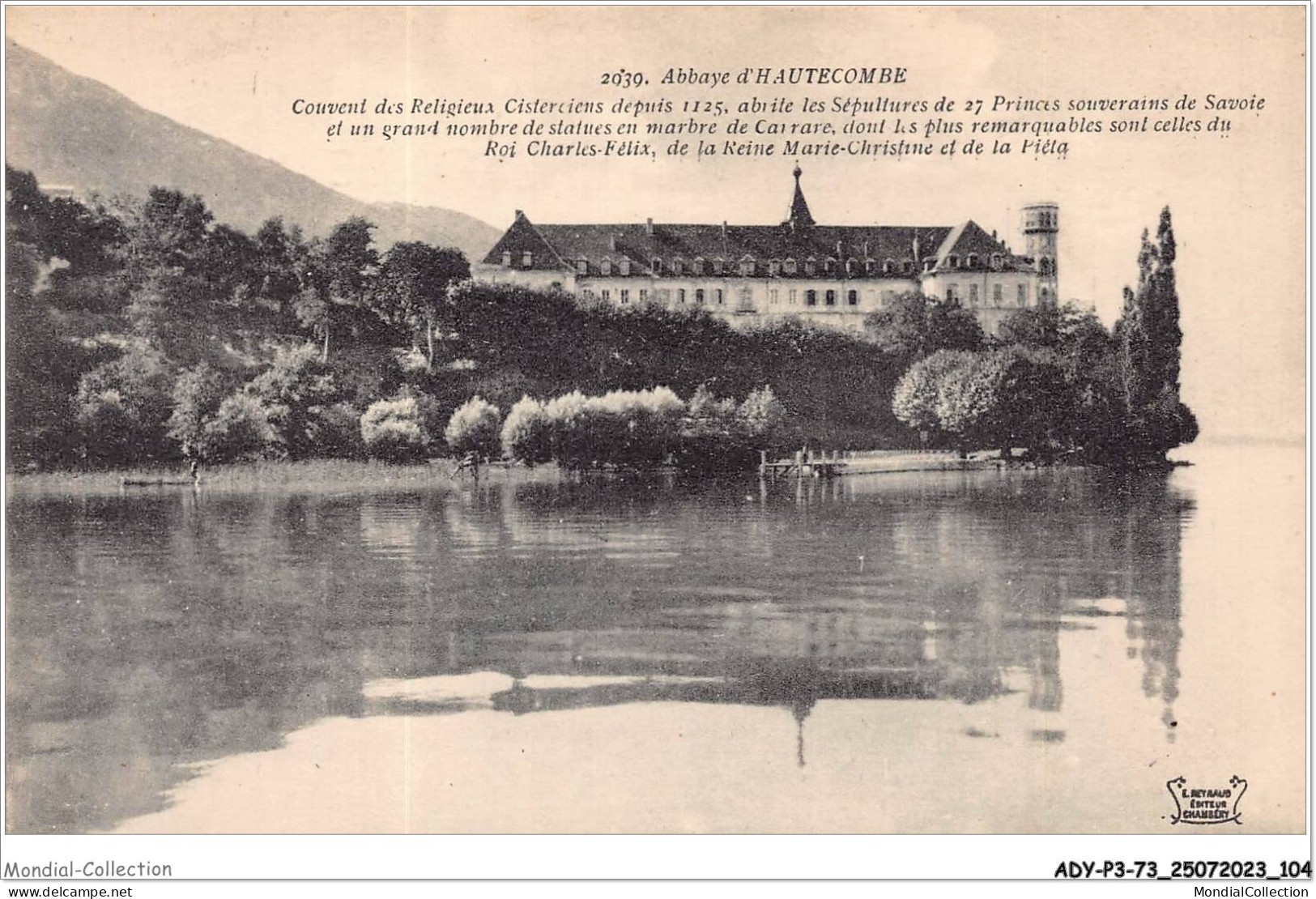 ADYP3-73-0239 - Abbaye D'HAUTECOMBE - Aix Les Bains
