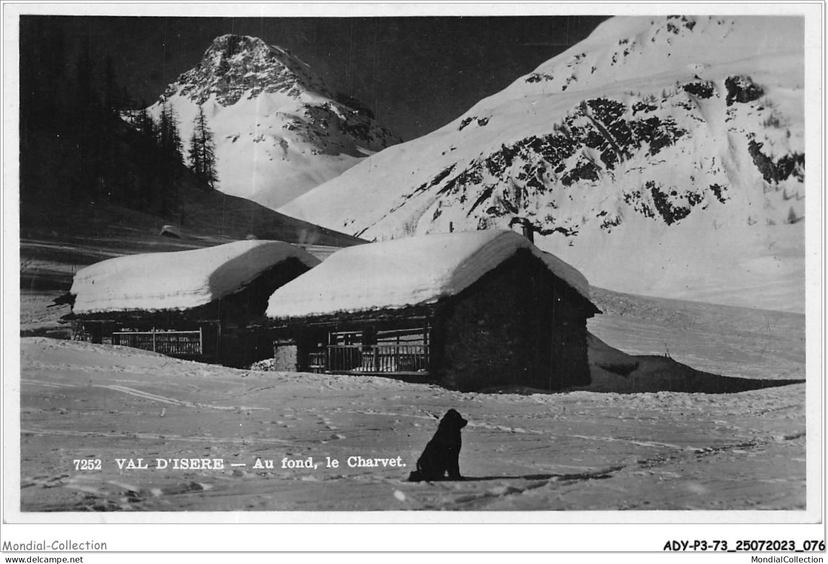 ADYP3-73-0225 - VAL D'ISERE - Au Fond Le Charvet  - Val D'Isere