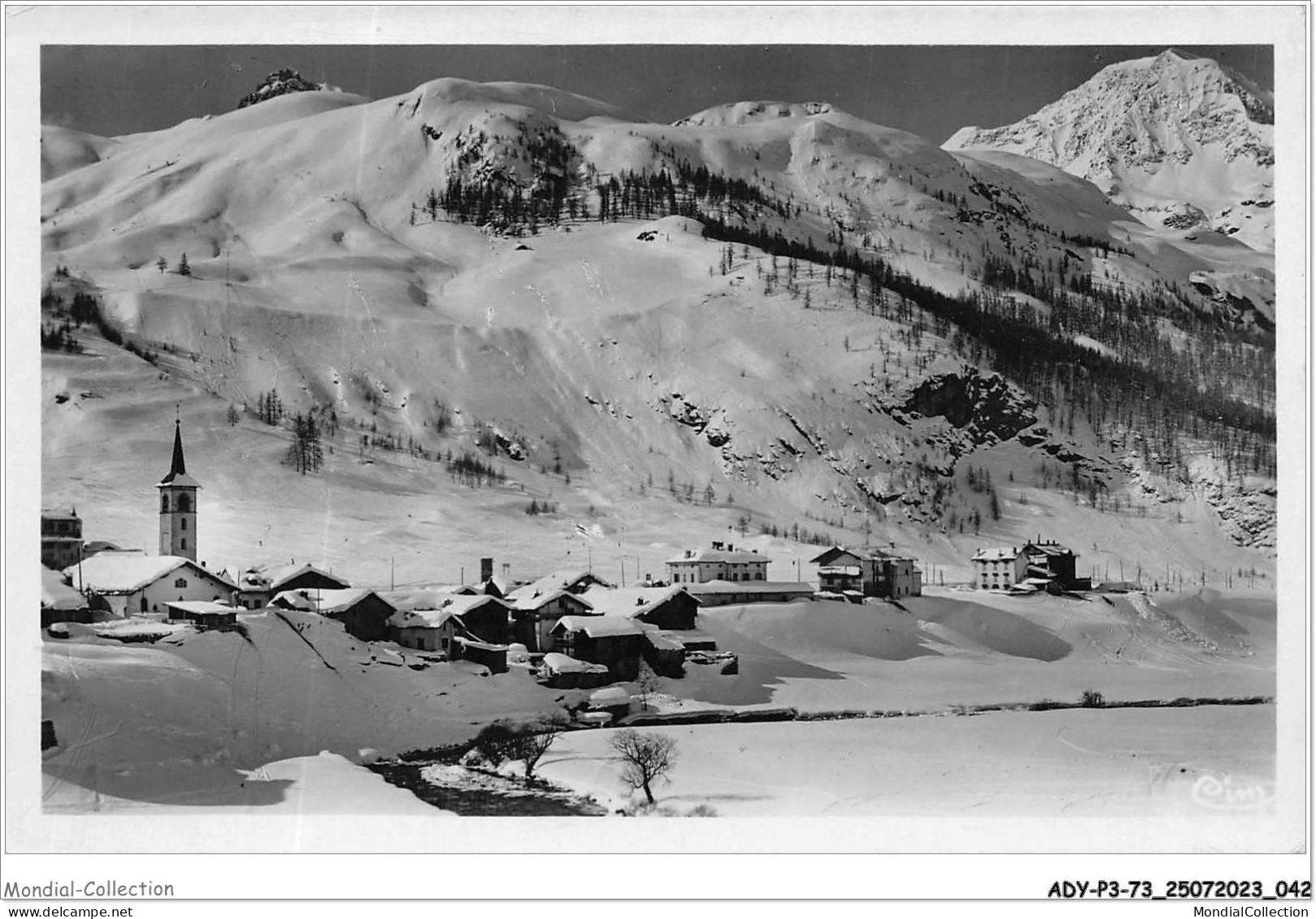 ADYP3-73-0208 - TIGNES - Vue Générale Et Le Dôme De La Sache  - Albertville