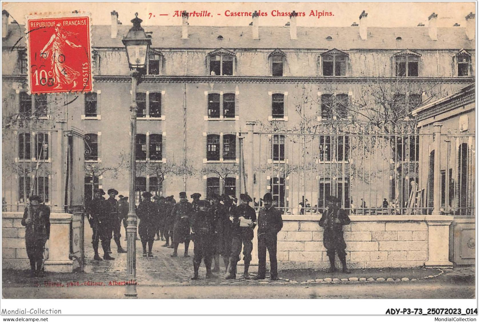 ADYP3-73-0194 - ALBERTVILLE - Caserne Des Chasseurs Alpins  - Albertville