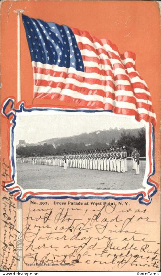 41326659 West_Point_New_York Dress Parade American Flag - Sonstige & Ohne Zuordnung