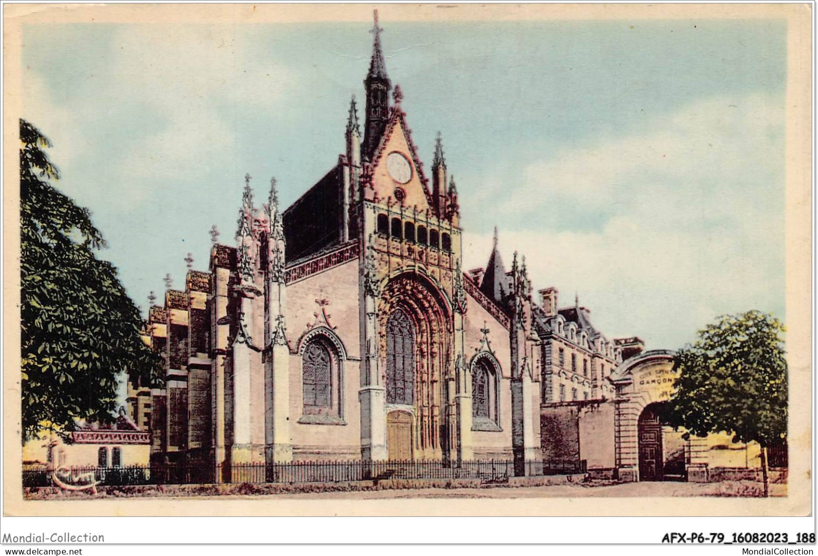 AFXP6-79-0547 - THOUARS - La Sainte Chapelle Du Chateau Elevee Par Gabrielle De Bourbon - Epouse De Louis II  - Thouars