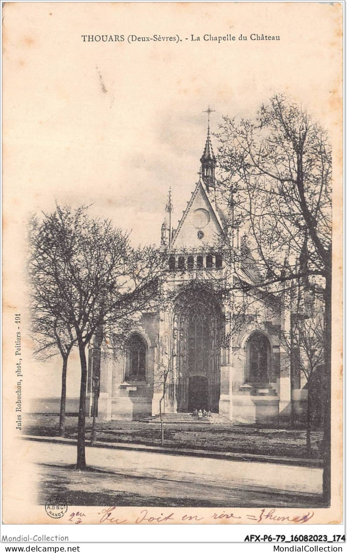 AFXP6-79-0540 - THOUARS - Le Chapelle Du Chateau - Thouars