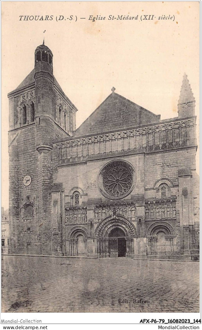 AFXP6-79-0525 - THOUARS - Eglise ST-Medard - Thouars